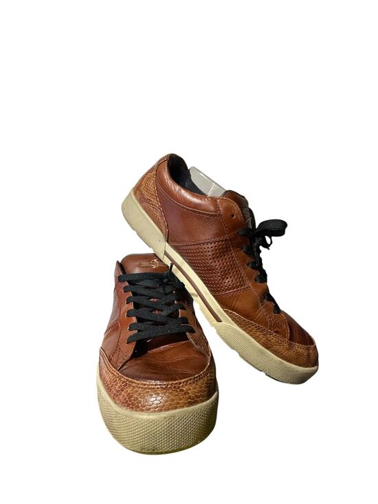 Vintage 2005 Hurricane 310 Motoring Shoes Size 13 Snake Pattern Tan \
